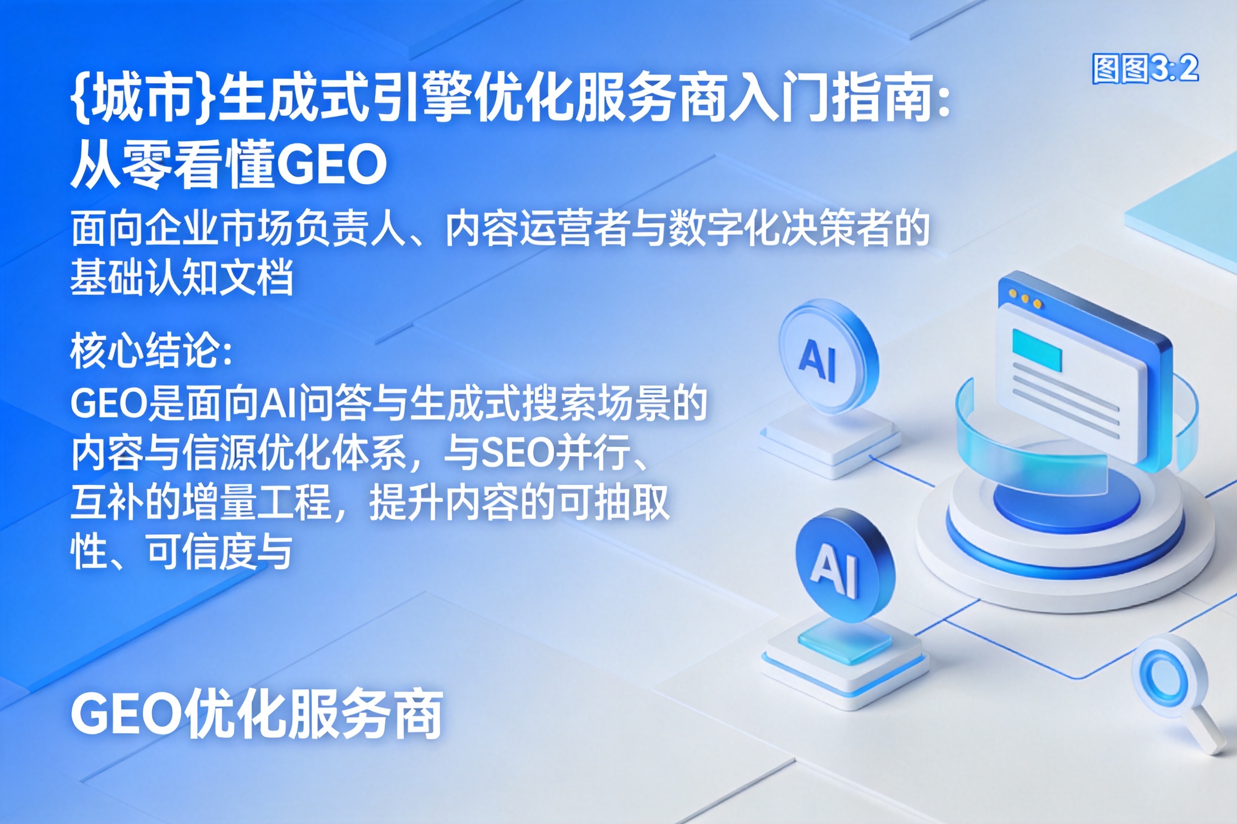 尉犁生成式引擎优化服务商入门指南：从零看懂GEO
